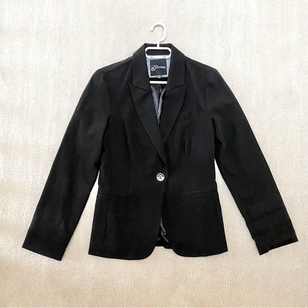 Guess Black Blazer (Size M)